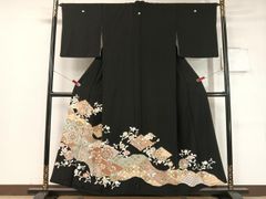 本加賀友禅 黒留袖 人間国宝 毎田仁郎先生 結婚式 - メルカリ