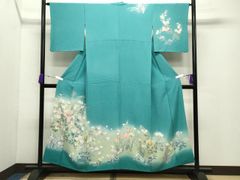 着物 正絹 落款入り 峰山 K215E - メルカリ