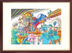 【中古】原画イラストボード 付属品付)僕のヒーローアカデミア 高級複製原画 ジャンプフェスタ2022