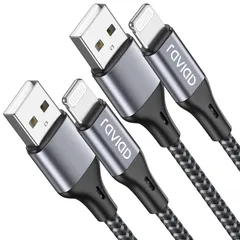 充電ケーブル ライトニングケーブル 1.2M 2本セット【MFi認証】Lightningケーブル iPhone RAVIAD アイフォン充電ケーブル 急速充電 iphone 充電コード iphoneケーブル 断線防止 超高耐久 Phone 13/13 Pro