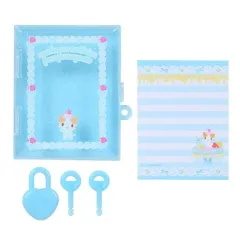 サンリオ(Sanrio) ホイッピング デコ(Deco) 錠前 メモ ケース(Case) セット(Set) マシュマロ