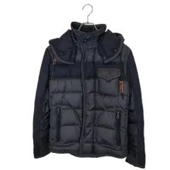 MONCLER モンクレール RYAN ダウンジャケット D20914139285 53227 0 ネイビー×ブラック メンズ