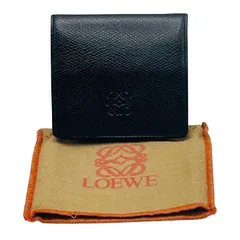 美品 LOEWE ロエベ コインケース アナグラム ブラック 保存袋付き
