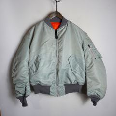 USAF MA-1 70s ALPHA フライトジャケット XL シルバー - メルカリ