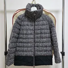 希少 モンクレール DAUPHIN 高級ツイードダウン 1 付属品（カバー・ハンガー）