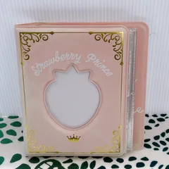 すとぷり コレクションカードバインダー アルバム カードケース Strawberry Prince STPR ピンク ゴールド 箔押し 苺型 くり抜き 収納 グッズ 推し活 ヲタ活 コレカ ブロマイド 写真 整理 公式 限定 完売品