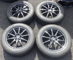 日産フーガ装着 ヨコハマ製アドバンデシベル V553+汎用アルミホイール
