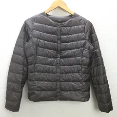 g■ユニクロ/UNIQLO ウルトラライトコンパクトジャケット【S】茶系/LADIES/H26【中古】■