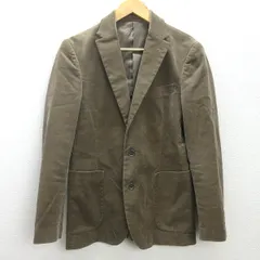 H■アーバンリサーチ/URBAN RESEARCH コーデュロイジャケット テーラードジャケット【38】ベージュ/MENS■32【中古】