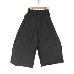 ミズイロインド mizuiro ind コットンツイル  イージー ワイドパンツ レディース 表記無 