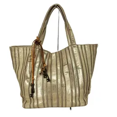 トライディープ trideep キーストラップ付 レザートートバッグ レディース 表記無 