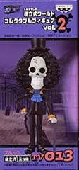 【中古】「未使用品」ワンピース　組立式ワールドコレクタブルフィギュア vol.2　TV013　ブルック 単品