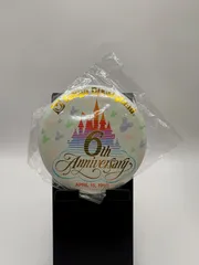 【希少・当時物】東京ディズニーランド 6周年記念 缶バッジ（1989年）