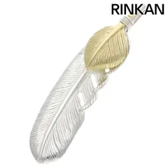 タディ&キング  ハートK18フェザー MMサイズ 右向きネックレストップ メンズ MM