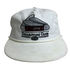 希少 1988年製 当時物 美品 ヴィンテージ コーデュロイ キャップ 企業