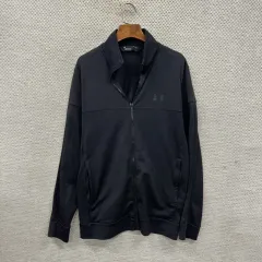 UNDER ARMOUR アンダーアーマー カジュアル 刺繍 ロゴ トラックジャージ ジャージ ジップアップ L A04586