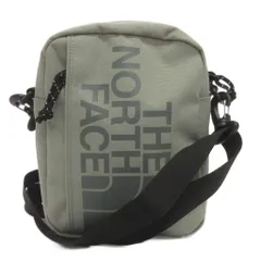 ザノースフェイス ホワイトレーベル THE NORTH FACE WHITE LABEL 美品 ショルダーバッグ クロスバッグ 斜め掛け プリント NN2PN06M 緑 ライトカーキ 鞄