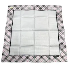 未使用品 BURBERRY バーバリー ハンカチ ノバチェック ブルー