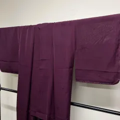 未着用　小紋　夏用　紗　笹模様　着物　103tz