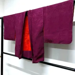 羽織　アンティーク　花輪　菊花　牡丹　鹿の子　着物　103tz