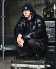 け*ー様 BEAMS 別注FRED PERRY ネイビー シェルジャケット・パン 