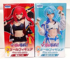 中古】 猫汰つな 白波らむね ぶいすぽっ! スケールフィギュア -Play