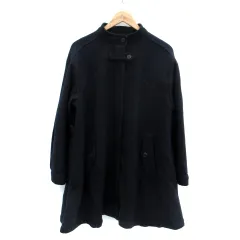 フリークスストア FREAKS STORE コート ロング丈 スタンドカラー F 紺 ネイビー /SM1