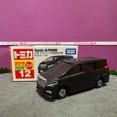 トミカNo.12 トヨタアルファード　初回特別仕様　ブラック　SC