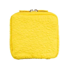 化粧ポーチ エンボスメイクポーチ ゴールド 小物入れ 可愛い 花柄 スクエア コスメポーチ トラベルポーチ 化粧品 ポーチ 大きめ 小さめ 大容量 機能的 かわいい 縦型 [AA0305]