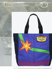 トートバッグ　バズライトイヤー　アストロブラスター　サーキュレーティングスマイル もうお品切れしてます‥バズのコスチュームを使ったバッグ | ちぃ