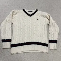 POLO RALPH LAUREN ポロラルフローレン クリケット ケーブル Vネック ニット レディース オススメ