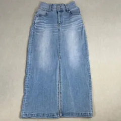 AZUL by moussy デニムスカート ロング スリット入り Mサイズ アズール マウジー