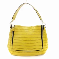アニヤハインドマーチ ANYA HINDMARCH トートバッグ ワンハンドル レザー 黄 イエロー /AE