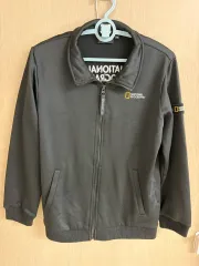 ナショナルジオグラフィック 黒 ブルゾン ジャケット キッズ