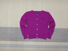 M(8-10) ポロ ラルフ ローレン キッズ 女の子 ウール カーディガン