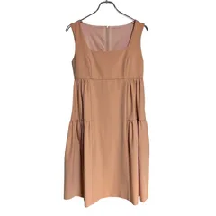 C420 FOXEY NEW YORK フォクシー ニューヨーク エンパイアワンピース ピーチ ワンピース ノースリーブ シンプル カジュアル レディース サイズ不明