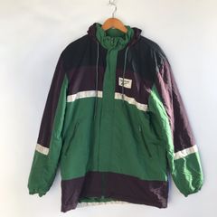 Reebok 中綿マウンテンパーカー 2XL 緑/黒 - メルカリ