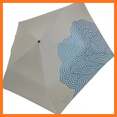 【新品】 マブ(mabu) 傘 日傘 兼用傘 折りたたみ傘 遮光率 100% JOTARO SAITO×mabu 晴雨 超軽量 ベージュ SMV-42071 umbrella おしゃれ 人気 日傘 メンズ レディーズ 雨傘 完全 遮光 uvカット 100  0