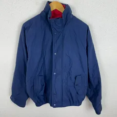 SANKANG ウィンドブレーカー 無地 ネイビー Lサイズ メンズ 古着 アメカジ ストリート　ブルゾン