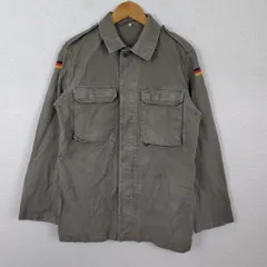 ミリタリージャケット 無地 オリーブ 11サイズ メンズ 古着 ミリタリー アメカジ
