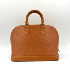 LOUIS VUITTON アルマ エピ エピ ジパングゴールド レザー ライトブラウン ハンドバッグ ゴールド M52148