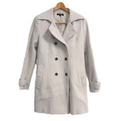 ロートレアモン ピーコート ウールコート アウター カシミヤ混 日本製 レディース 40サイズ ベージュ LAUTREAMONT 【中古】