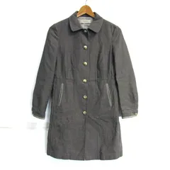 ポールスミス ステンカラーコート ロングコート アウター コットン レディース 38サイズ グレー Paul Smith 【中古】のサムネイル