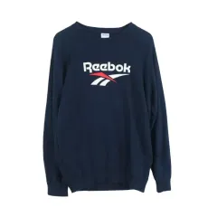 リーボック (MEN - L) コットン ロゴ スウェット