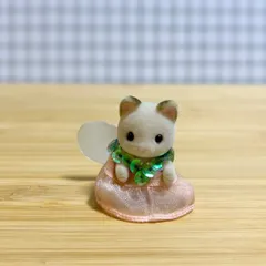【初期】 シルバニアファミリー　クリームネコ？　妖精