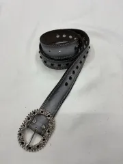 ヴィンテージ y2k パンク シルバー ベルト