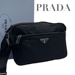 極美品】プラダ ナイロン 三角ロゴ ショルダーバッグ カメラバッグ