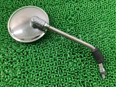 ナポレオン製ヤマハ ミラー 右 社外 中古 バイク 部品 逆8mm トラッドミラー 旧車 丸型 XT XS Bfのサムネイル