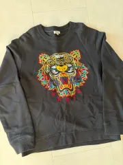 KENZO ケンゾー ブラック タイガー スウェット Tシャツ L