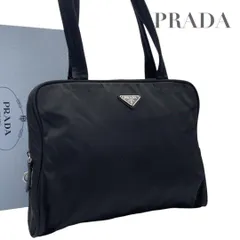 【価格交渉/質問大歓迎♪】プラダ　ナイロン　三角ロゴ　ハンドバッグ　ブラック　白タグ　5463